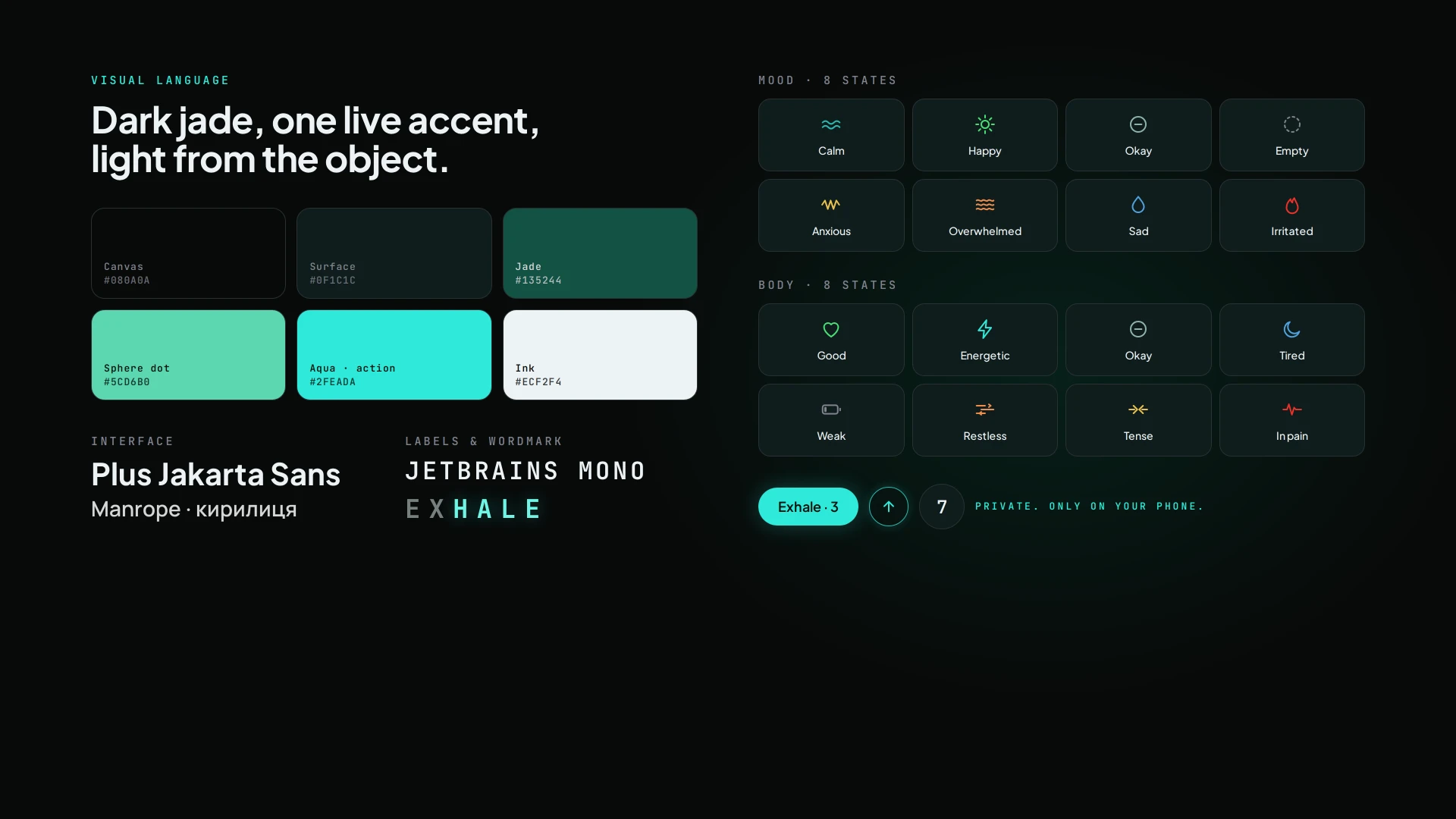Exhale — Voice Journaling App — 8