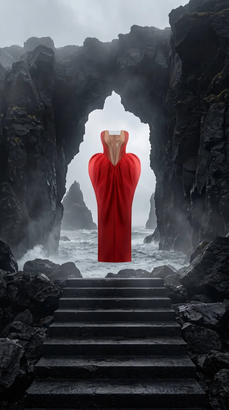 White Peony & Scarlet Mist — Couture Editorial — 9