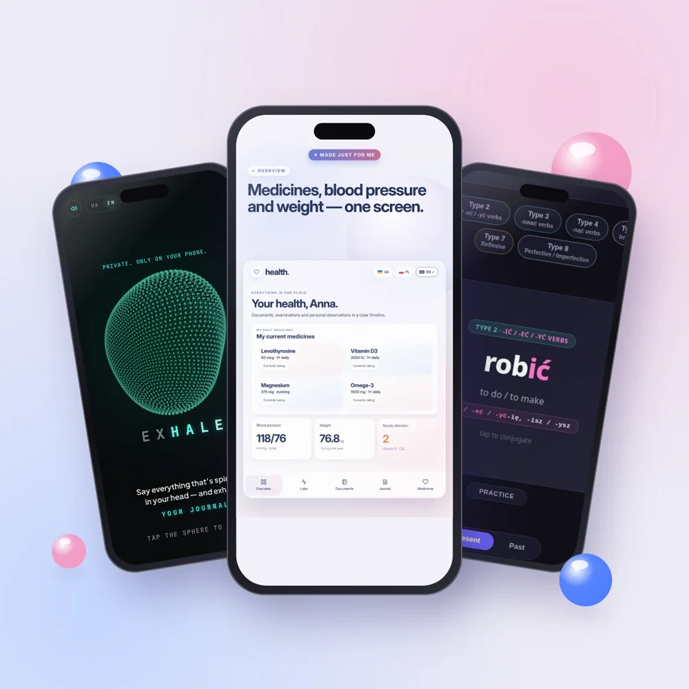 Custom Apps & UX/UI